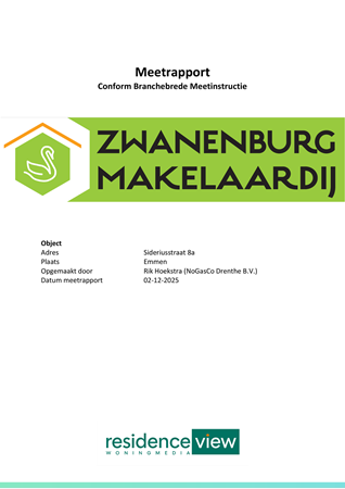 Floorplan - Sideriusstraat 8a, 7841 KA Sleen