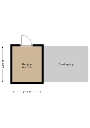 Floorplan - Zandlaan 30, 7833 LA Nieuw-Amsterdam