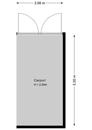 Floorplan - Zandlaan 30, 7833 LA Nieuw-Amsterdam