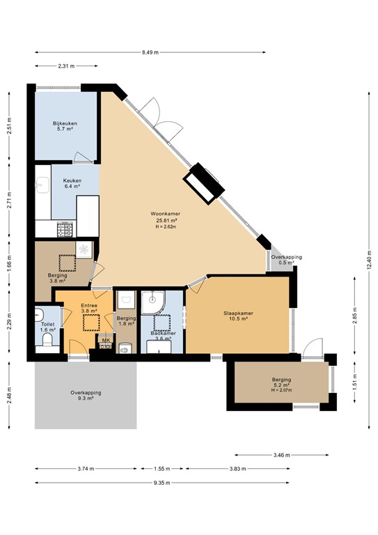 mediumsize floorplan