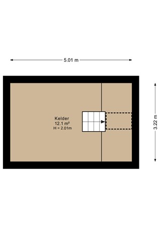 Floorplan - Havixhorst 17, 7841 AK Sleen
