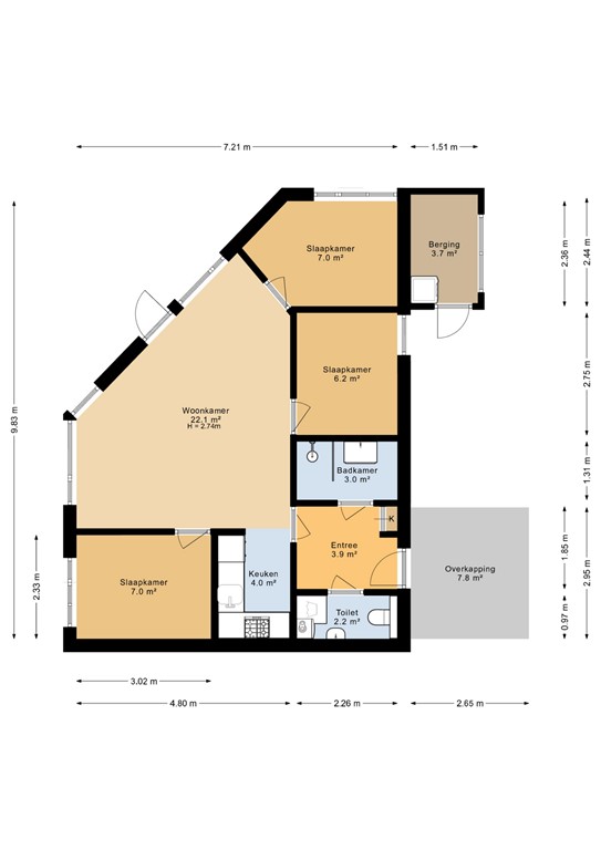 mediumsize floorplan