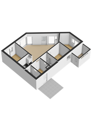 Floorplan - Ermerzand 121, 7843 PR Erm