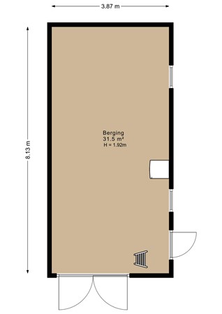 Floorplan - Eserstraat 4, 7849 PH De Kiel