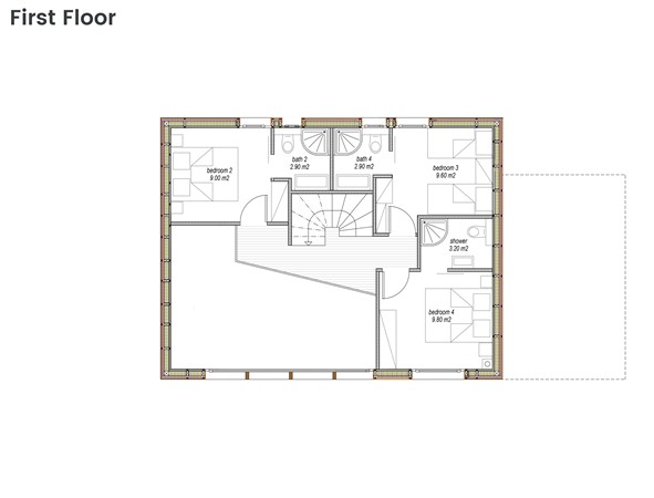 Floorplan - Chemin de l'Ancien Stand 2, 1987 Hérémence