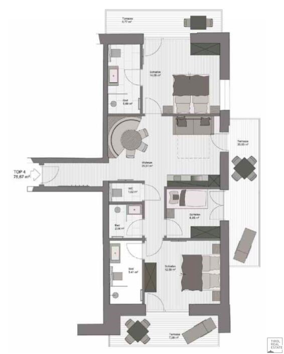 mediumsize floorplan