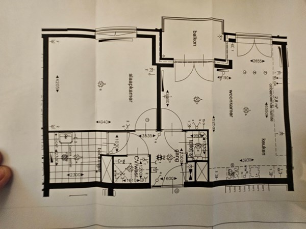 Floorplan - Hartingstraat 22, 2152 XH Nieuw-Vennep