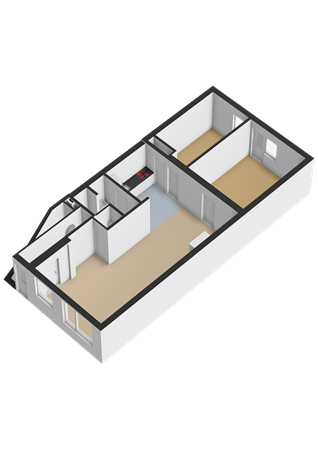 Strevelsweg 23A, 3073 DR Rotterdam - Begane grond - 3D.png