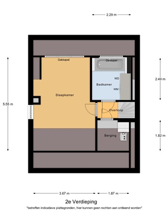 Floorplan - Rosakker 13, 5571 PH Bergeijk