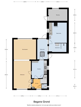 Floorplan - Hofdreef 36, 5531 EW Bladel
