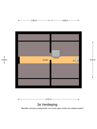 Floorplan - Hofdreef 36, 5531 EW Bladel