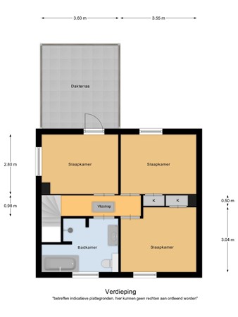 Floorplan - Dorpstraat 108, 5575 AE Luyksgestel