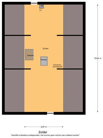 Floorplan - Wolverstraat 1, 5525 AR Duizel