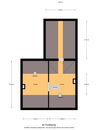 Floorplan - Ganzestraat 5a, 5527 CA Hapert
