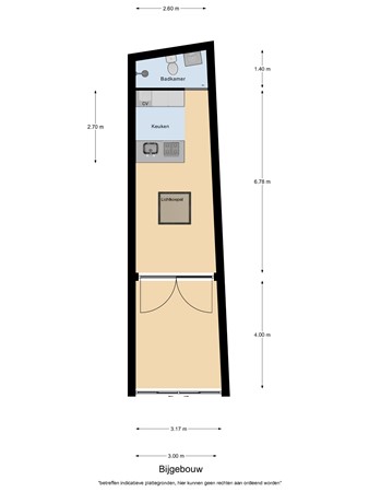 Floorplan - Klaverstraat 23, 5571 HT Bergeijk