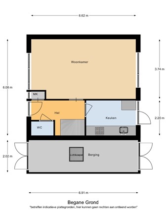 Floorplan - Groeneweg 72, 5541 AJ Reusel