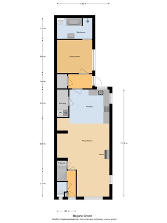 Floorplan - Molenakkers 35, 5571 LC Bergeijk