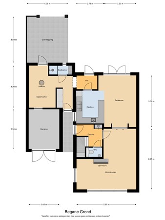 Floorplan - De Mulder 7, 5527 GT Hapert