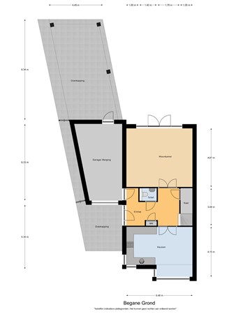 Floorplan - Dr. Cramerstraat 52a, 5531 ER Bladel