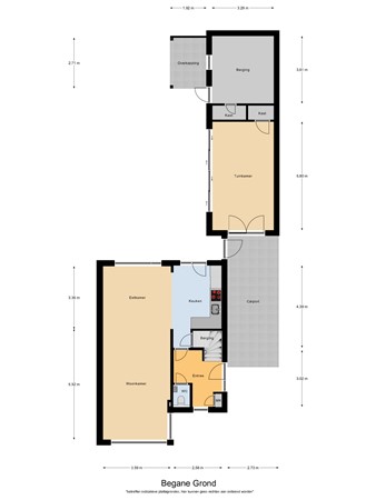 Floorplan - De Lend 6, 5541 EC Reusel