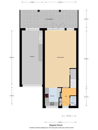 Floorplan - Lakenvelder 40, 5527 ES Hapert