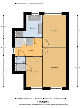Floorplan - Beukenbos 64, 5531 MR Bladel