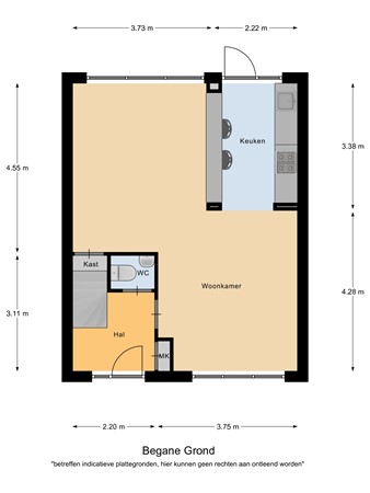 Floorplan - Boogschutter 20, 5527 CV Hapert