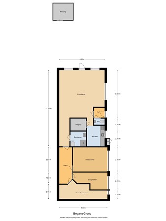 Floorplan - Bleijenhoek 49C, 5531 BL Bladel