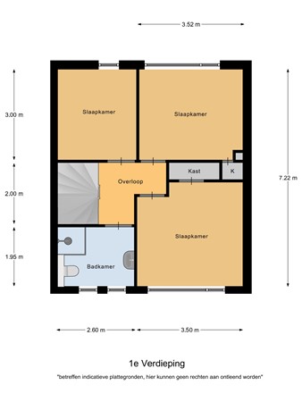 Floorplan - Nicolaas Sichmansstraat 25, 5521 TJ Eersel