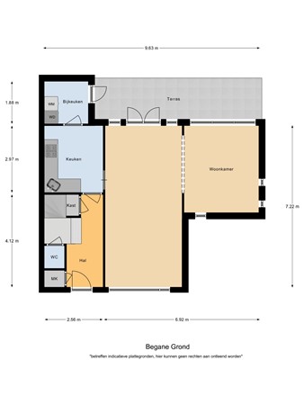 Floorplan - Nicolaas Sichmansstraat 25, 5521 TJ Eersel