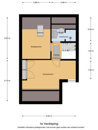 Floorplan - Prins Bernhardstraat 5, 5531 HW Bladel