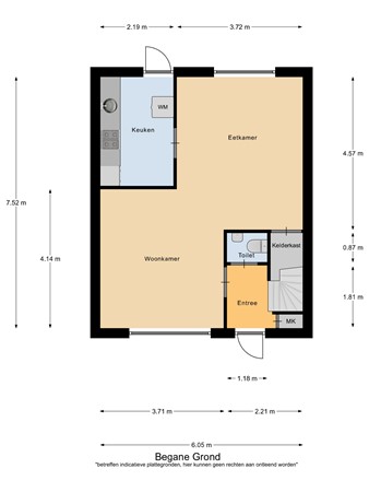 Floorplan - Schelft 14, 5541 AN Reusel