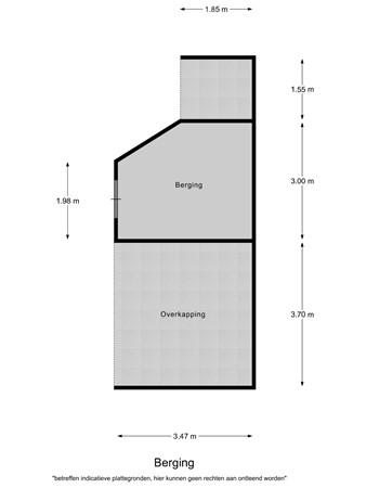 Floorplan - Kennedylaan 71, 5571 KB Bergeijk