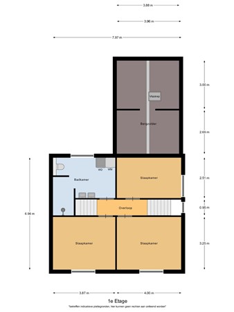 Floorplan - Sniederslaan 106, 5531 EN Bladel