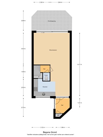 Floorplan - De Vang 20, 5571 RJ Bergeijk