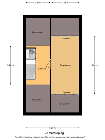 Floorplan - De Vang 20, 5571 RJ Bergeijk