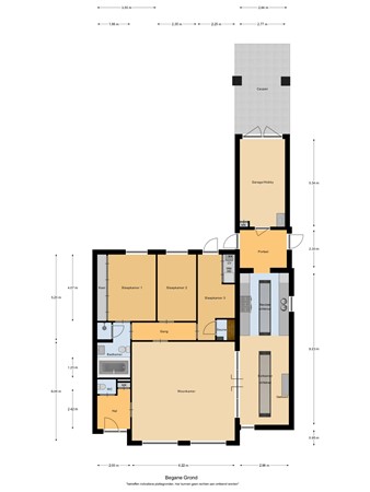 Floorplan - Alberdingk Thijmlaan 3, 5531 TL Bladel