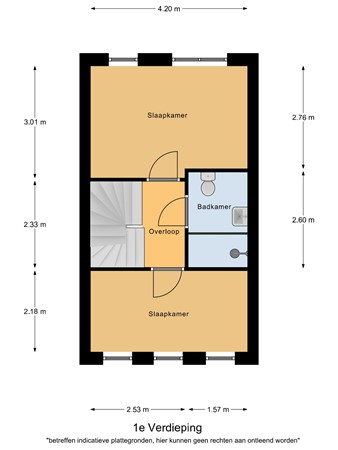 Floorplan - Zanddries 10, 5529 AE Casteren