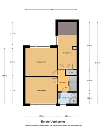 Floorplan - Frankenstraat 8, 5521 VG Eersel