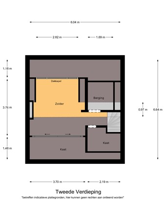 Floorplan - Frankenstraat 8, 5521 VG Eersel