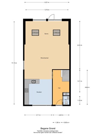 Floorplan - Jacques Perklaan 38, 5531 TR Bladel