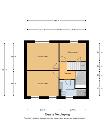 Floorplan - Hekelstraat 20, 5541 VT Reusel