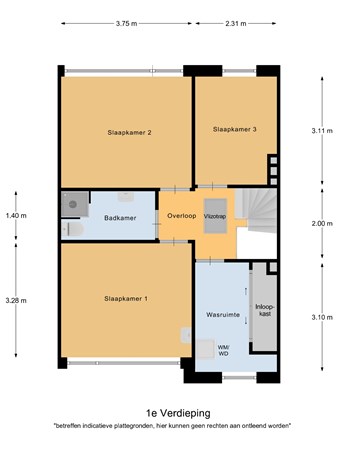 Floorplan - Merckelbachstraat 3, 5521 VH Eersel