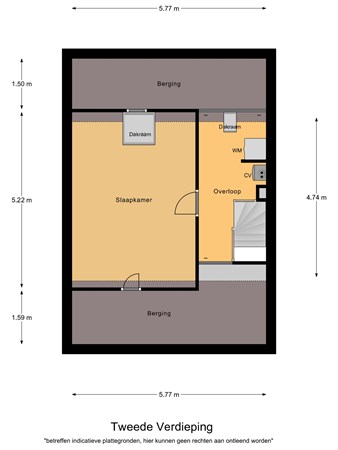 Floorplan - Joseph Van Dingenenstraat 7, 5527 GX Hapert