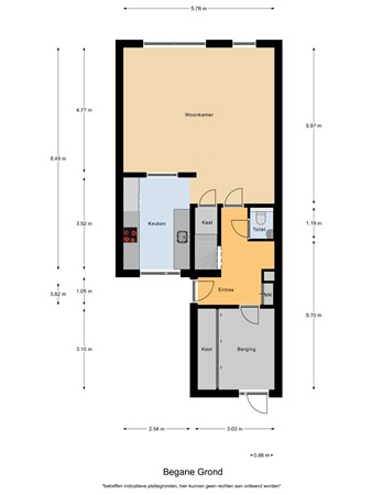 Floorplan - Joseph Van Dingenenstraat 7, 5527 GX Hapert