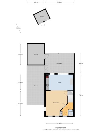 Floorplan - Landjuweel 8, 5571 ML Bergeijk