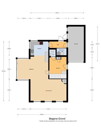 Floorplan - Hoek 3, 5571 GJ Bergeijk