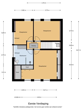 Floorplan - Hoek 3, 5571 GJ Bergeijk