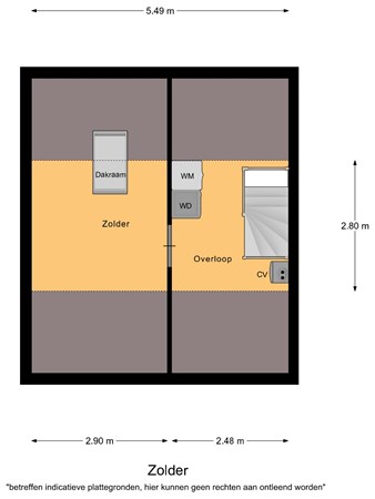 Floorplan - De Haecken 23, 5531 DE Bladel