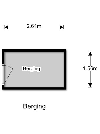 Floorplan - Sniederslaan 59a, 5531 EH Bladel